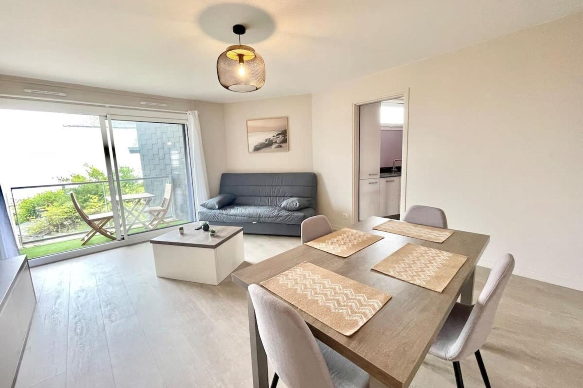Royal Appartement De Standing - Face A L'Ocean Ploemeur Exterior foto
